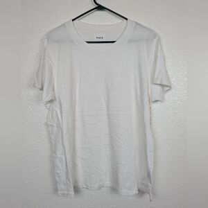 NWT Mate the label organic cotton classic tee white